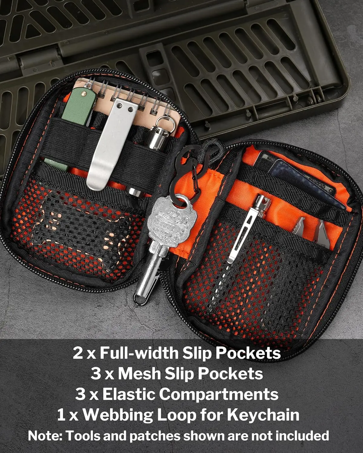 VIPERADE VE31 Small EDC Pouch, - огляд і ціна Backpack Insert Organizer