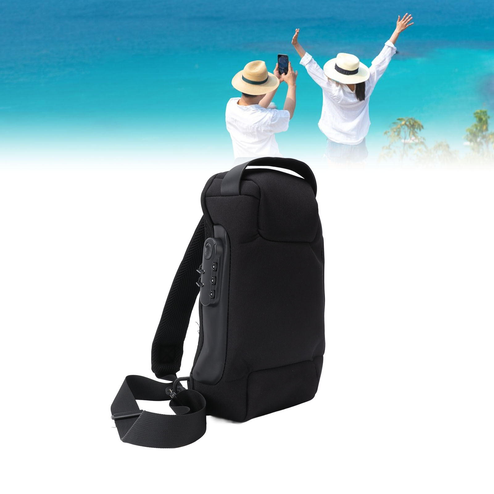 Shoulder Backpack Oxford Cloth - огляд і ціна Sling Backpack Shoulder