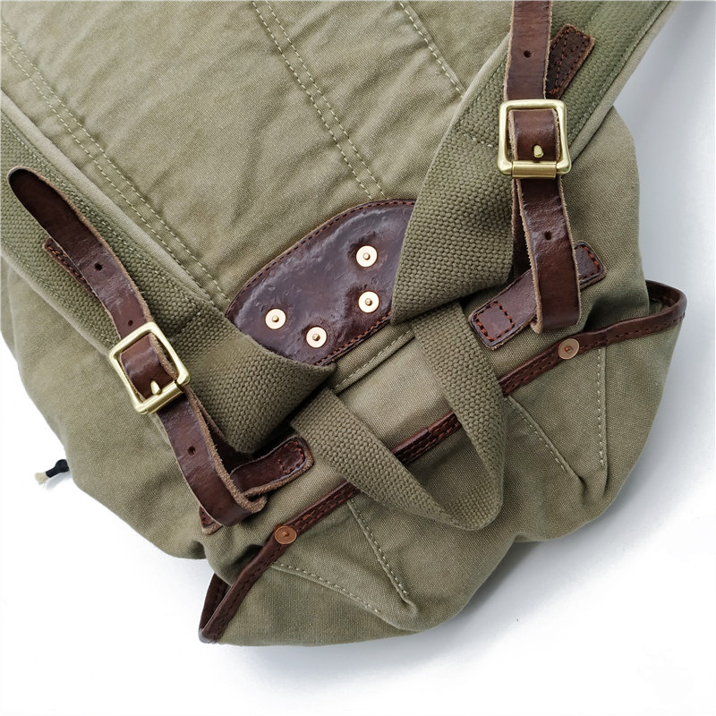 Retro American High Density Ca - огляд і ціна Canvas Backpack Casual