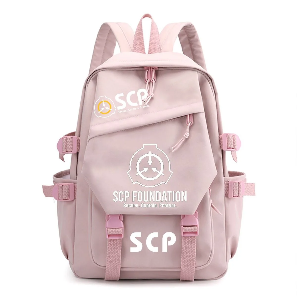 Black Blue Green White Pink, S - огляд і ціна School Backpack Teen