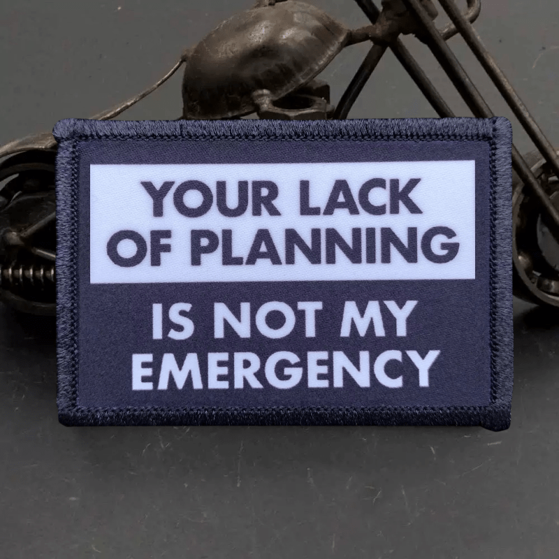 Not My Emergency Funny Patch G - огляд і ціна Rucksack Military Style