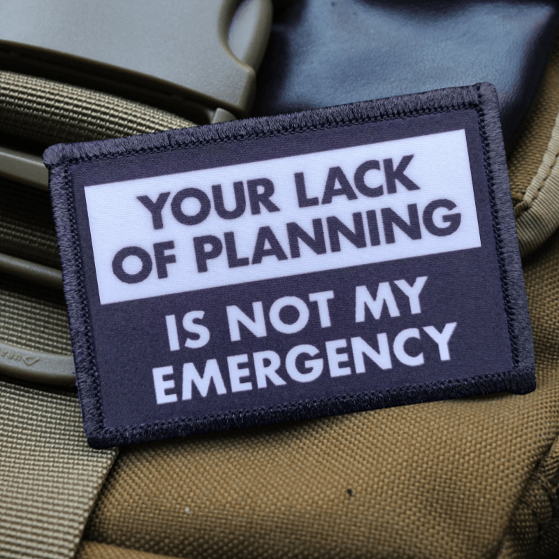 Not My Emergency Funny Patch G - огляд і ціна Rucksack Military Style